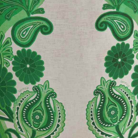 FARM Rio Green Color Festival Euroflax™ Midi Skirt - Picture 3 of 7